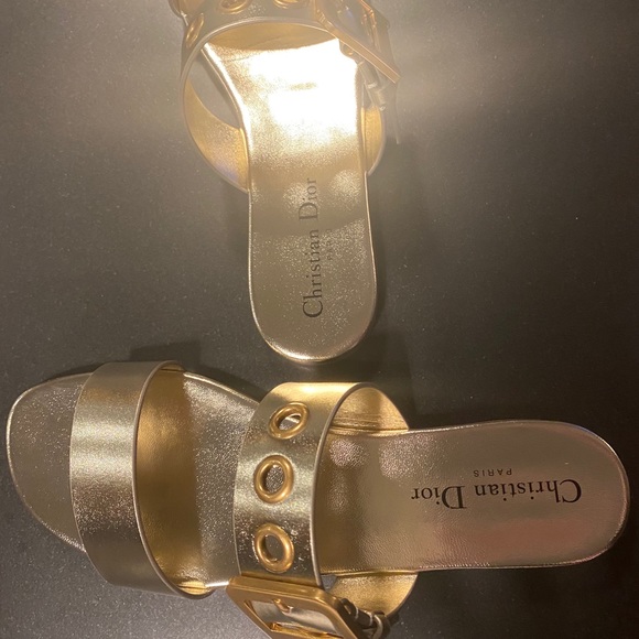 Dior sandals gold - Picture 4 of 5